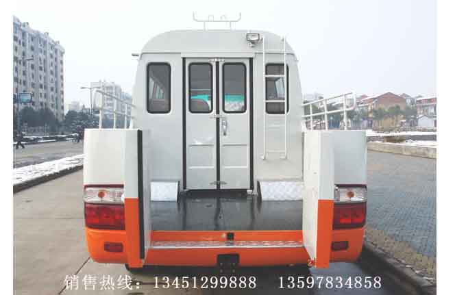 江淮7米14座汽油機(jī)電力工程車（國(guó)四）