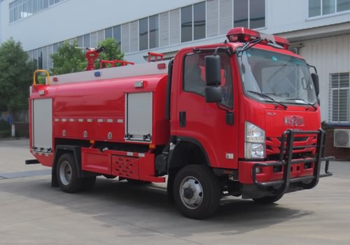 4.2噸慶鈴越野水罐消防車